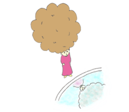 Konnichiwa kyomo ii otenki de sticker #8456079