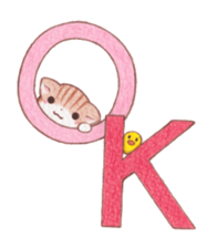 mofumofu nyanko sticker #8456803