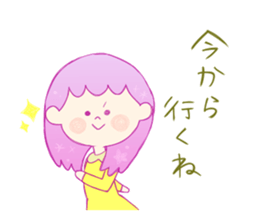 Yurukawa Fuwarichan sticker #8457728