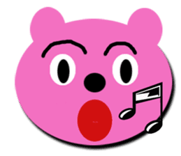 PinkBabyBear sticker #8457858