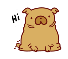 Moochi the Pudgy Pooch sticker #8457906