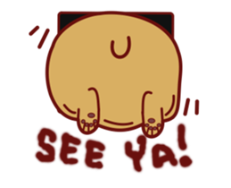 Moochi the Pudgy Pooch sticker #8457907