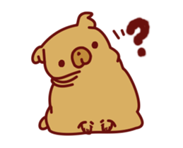 Moochi the Pudgy Pooch sticker #8457908