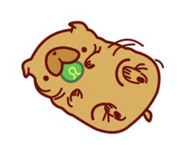 Moochi the Pudgy Pooch sticker #8457914