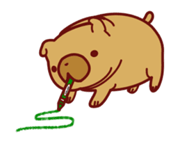 Moochi the Pudgy Pooch sticker #8457915