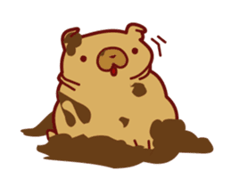 Moochi the Pudgy Pooch sticker #8457917