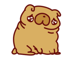 Moochi the Pudgy Pooch sticker #8457919
