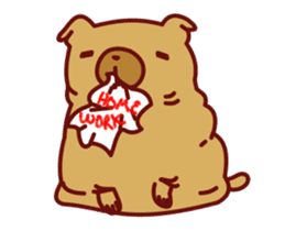 Moochi the Pudgy Pooch sticker #8457939