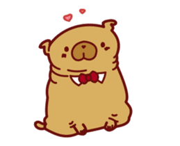 Moochi the Pudgy Pooch sticker #8457942