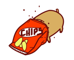 Moochi the Pudgy Pooch sticker #8457943