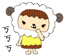 pudding sheep sticker #8458073