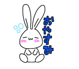 Sticker of the rabbit. sticker #8458349