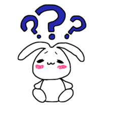 Sticker of the rabbit. sticker #8458353