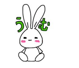 Sticker of the rabbit. sticker #8458358