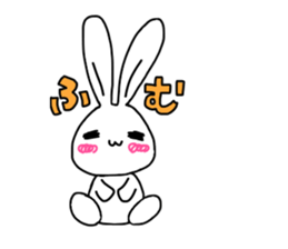 Sticker of the rabbit. sticker #8458359