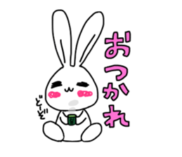 Sticker of the rabbit. sticker #8458361