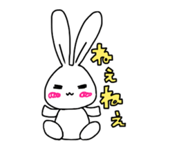 Sticker of the rabbit. sticker #8458368