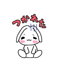 Sticker of the rabbit. sticker #8458376