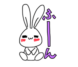 Sticker of the rabbit. sticker #8458379