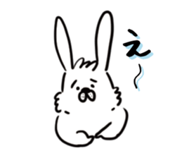 OPTIMIST RABBIT sticker #8458390