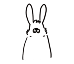 OPTIMIST RABBIT sticker #8458411