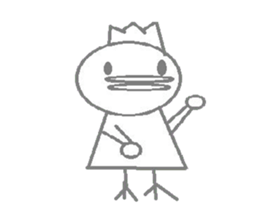 This is a pretty sticker. sticker #8459496