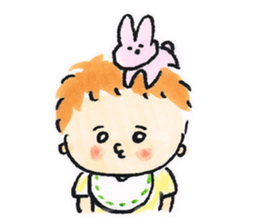 tiny baby sticker #8459730