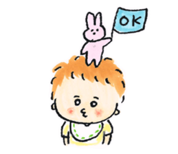 tiny baby sticker #8459731