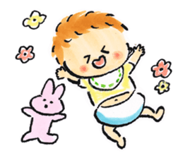 tiny baby sticker #8459733