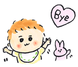 tiny baby sticker #8459734