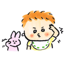 tiny baby sticker #8459738