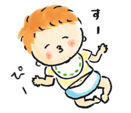 tiny baby sticker #8459741