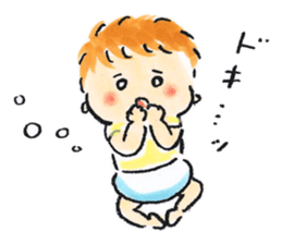 tiny baby sticker #8459744