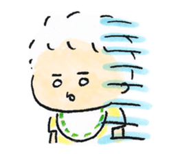 tiny baby sticker #8459750