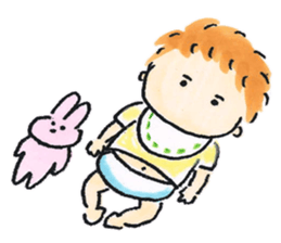 tiny baby sticker #8459751