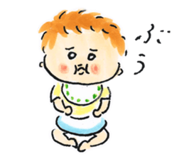 tiny baby sticker #8459755