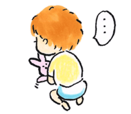 tiny baby sticker #8459756