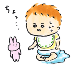 tiny baby sticker #8459757