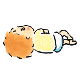 tiny baby sticker #8459758