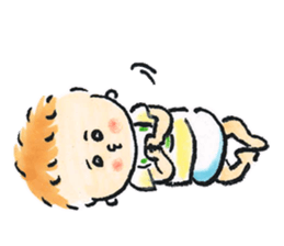 tiny baby sticker #8459759