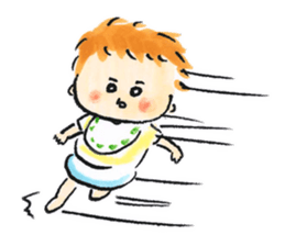 tiny baby sticker #8459760