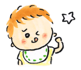 tiny baby sticker #8459761