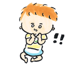 tiny baby sticker #8459762