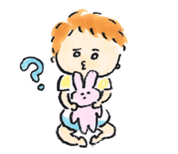 tiny baby sticker #8459764