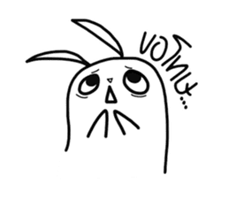 Pipoiy indy rabbit sticker #8459933