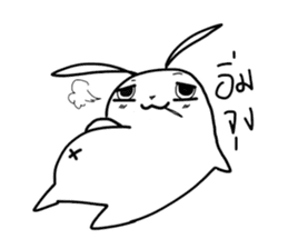Pipoiy indy rabbit sticker #8459942