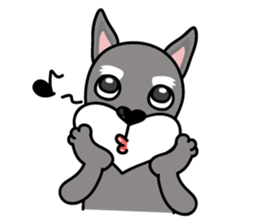 DongDong (Schnauzer ) sticker #8460134