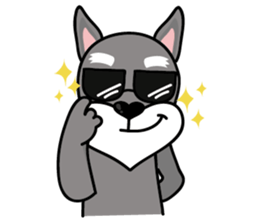 DongDong (Schnauzer ) sticker #8460136