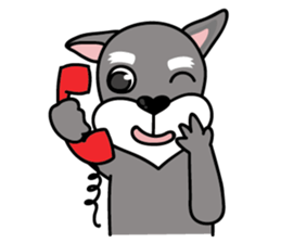 DongDong (Schnauzer ) sticker #8460137