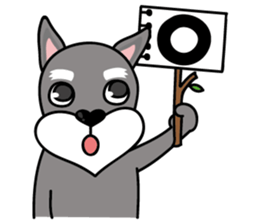 DongDong (Schnauzer ) sticker #8460140